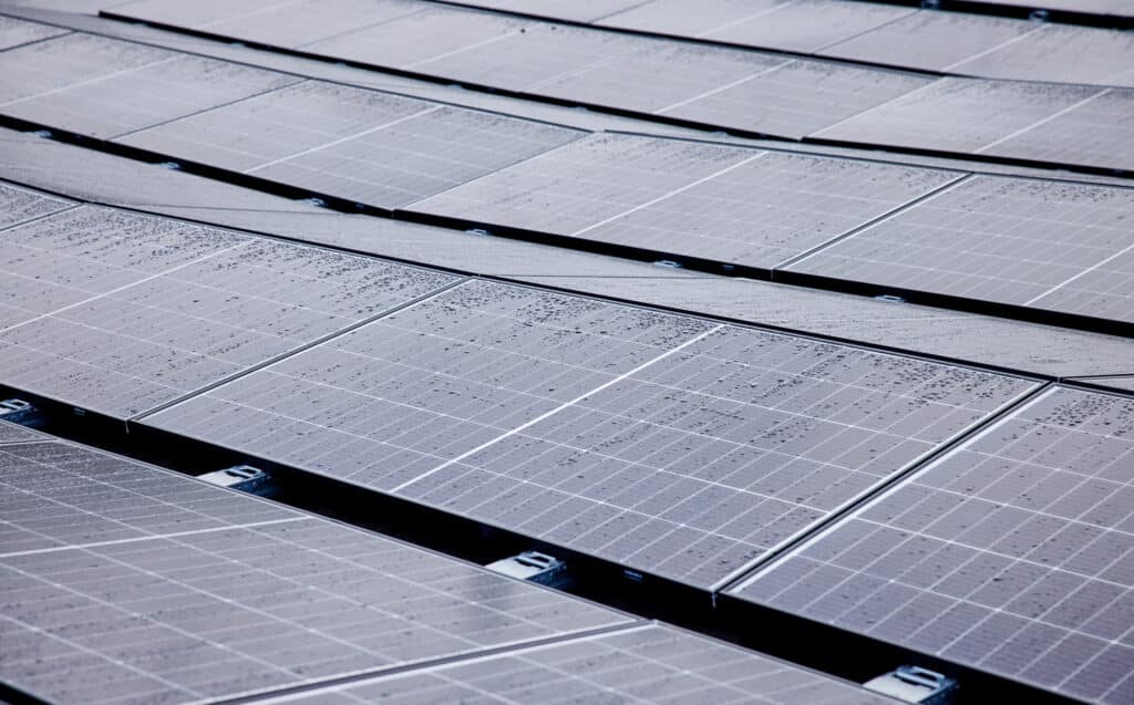 solceller om efteråret