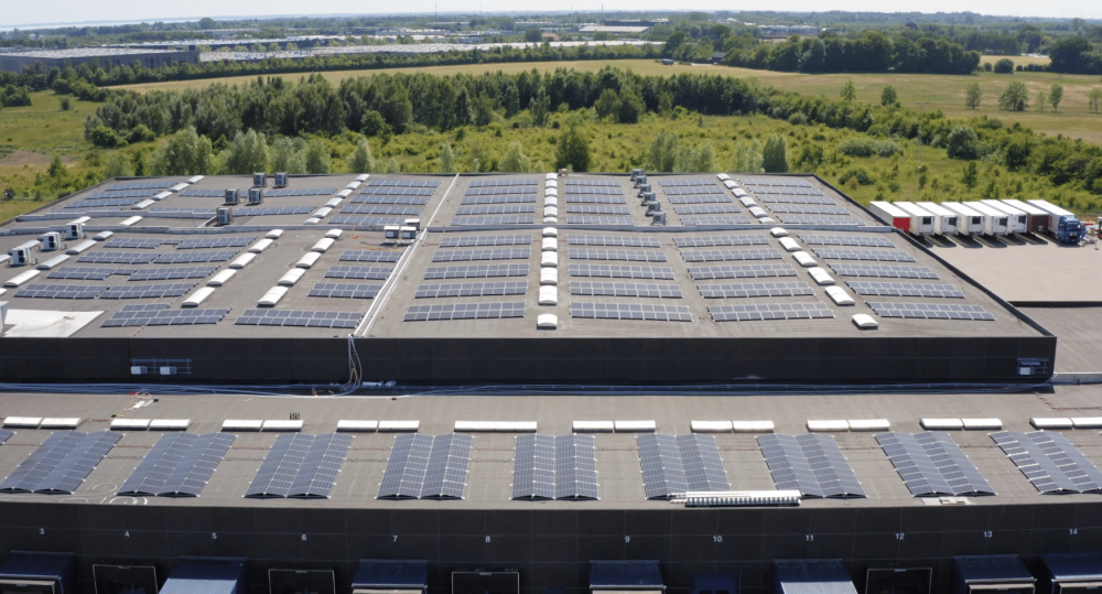 Solceller på taget til LEMAN